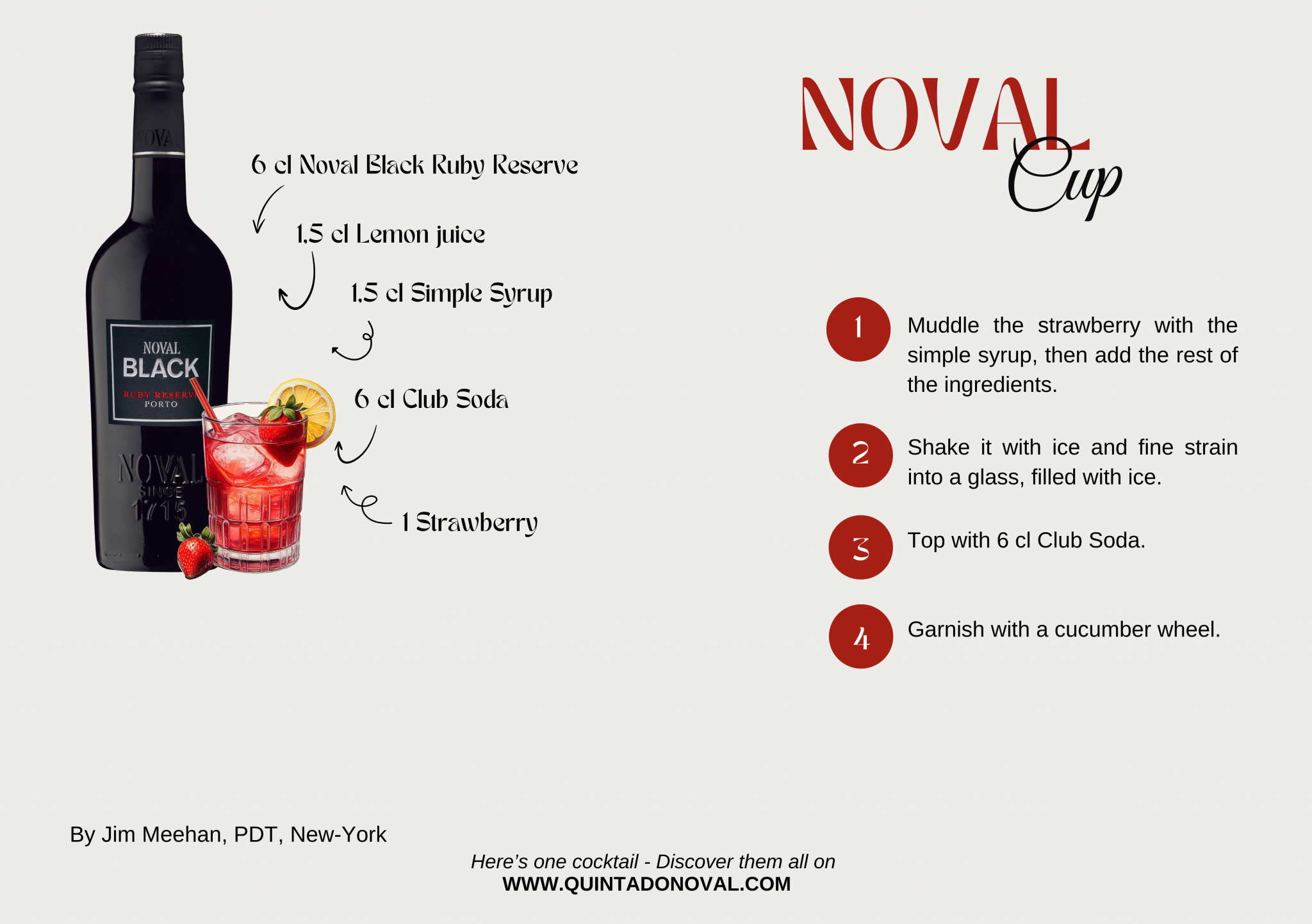 Noval Black Noval Cup cocktail