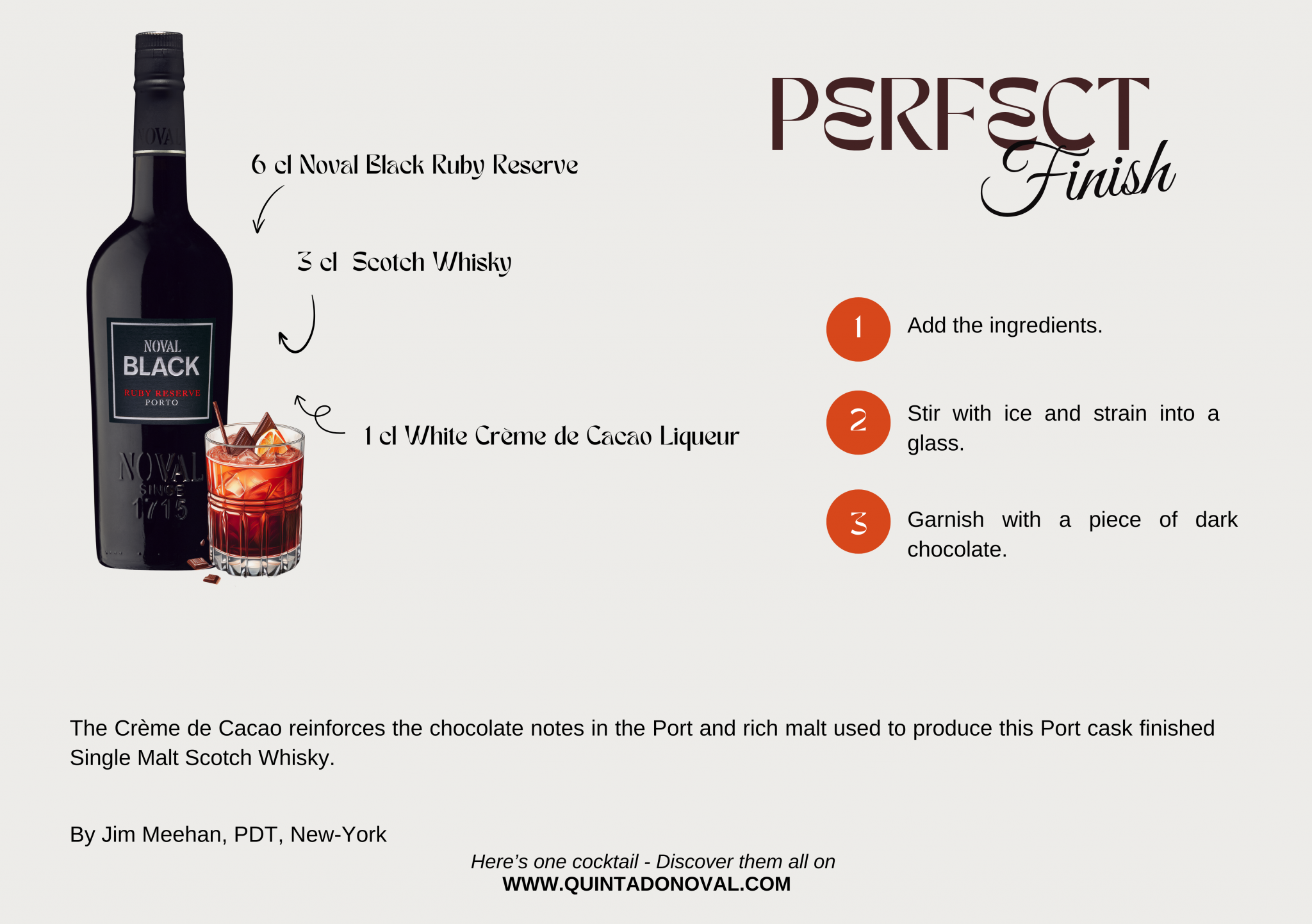 Noval Black Perfect Finish cocktail