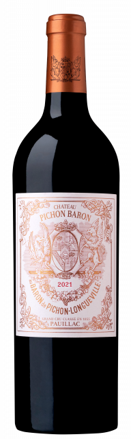 Packshot Château Pichon Baron 2021 75cl HD