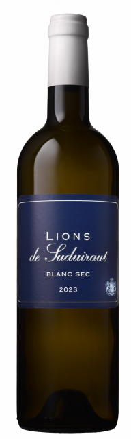 Packshot Lions de Suduiraut Blanc Sec 2023 75cl HD