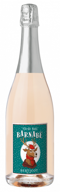 Barnabé, vin de france, Effervescent Brut Rosé, 2024