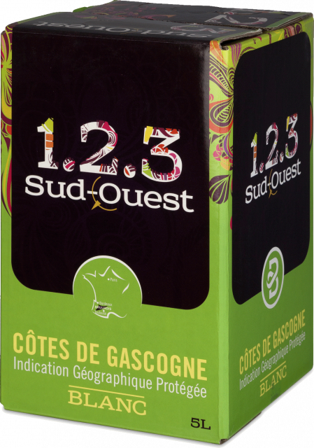1.2.3 Sud-Ouest, IGP Côtes de Gascogne, Blanc