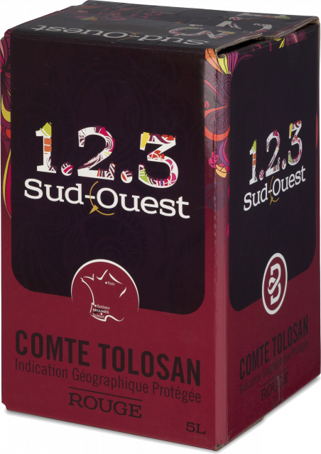 1.2.3 Sud-Ouest, IGP Comté Tolosan, Rouge