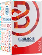 BAG IN BOX BRULHOIS, 5L & 10L, AOP BRULHOIS, Rouge