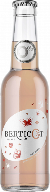 BERTIC0%T, Sans Alcool, 33cl, gazéifié, France, Rosé