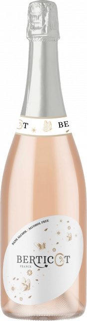 BERTIC0%T, Alcohol Free, France, Effervescent rosé