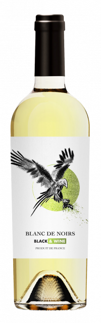 Black & Wine, Blanc de Noirs, Vin de France, 2024