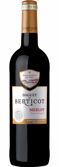 Berticot, Daguet de Berticot, Merlot,IGP Atlantique, 2024