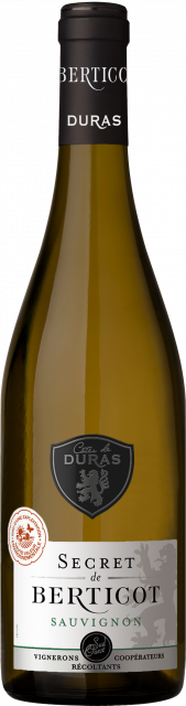 Berticot, Secret de Berticot, Sauvignon, AOP Côtes de Duras, Blanc, 2025