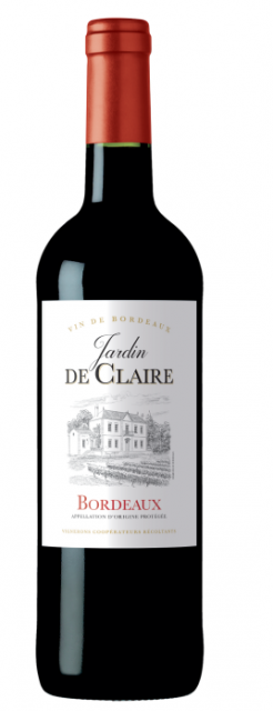 LE JARDIN DE CLAIRE, AOP Bordeaux, Rouge, 2021