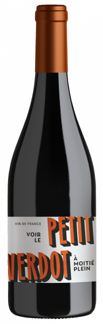 Voir le Petit Verdot à moitié plein, Vin de France, Rouge, 2024