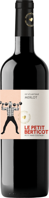 Berticot, Le Petit Berticot, Merlot, IGP Atlantique, Rouge, 2024