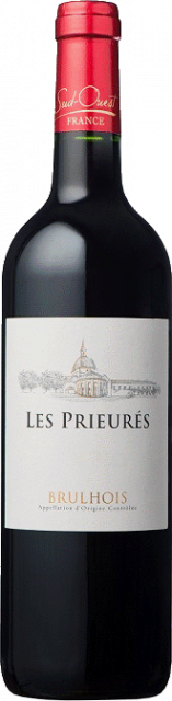 Les Prieurés, AOP Brulhois, Rouge, 2022