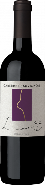 Lunae 33, Cabernet Sauvignon, IGP Atlantique, Rouge, 2024