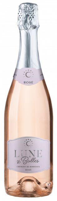 Lune & Bulles, AOC Crémant de Bordeaux, Effervescent Brut Rosé