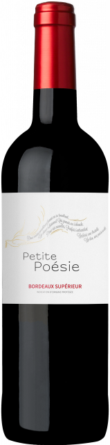Petite Poésie, AOP Bordeaux supérieur, Rouge, 2019