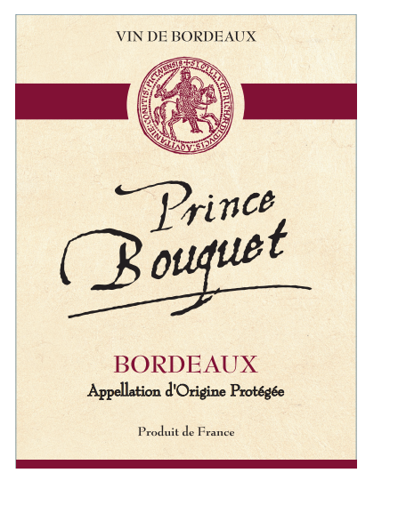 PRINCE BOUQUET, AOP Bordeaux, Rouge, 2021