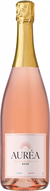 AUREA, AOP Crémant de Bordeaux, Effervescent Brut Rosé