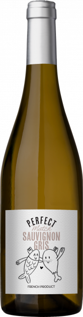 Perfect Match, Sauvignon Gris, Vin de France, Blanc, 2025