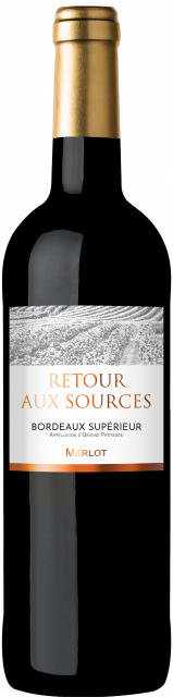 Retours aux Sources, AOP Bordeaux supérieur, Rouge, 2020