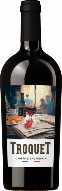 TROQUET, Cabernet Sauvignon, Vin de France, Rouge, 2022