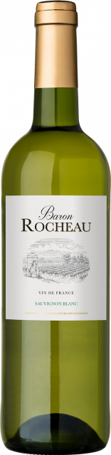 Baron Rocheau, Sauvignon, Vin de France, Blanc, 2025