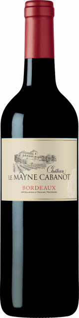 Chateau Le Mayne Cabanot, AOP Bordeaux, Rouge, 2018
