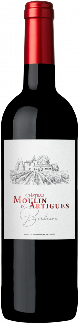 Château Moulin d'Artigues, AOP Bordeaux, Rouge, 2022