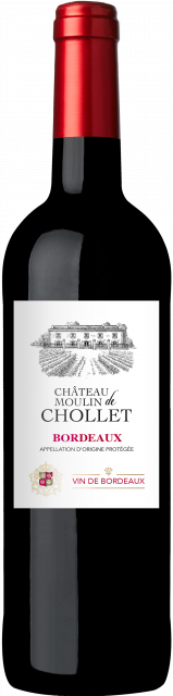 Château Moulin de Chollet, AOP Bordeaux, Rouge, 2022