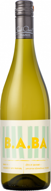 B.A.BA, IGP Côtes de Gascogne, Blanc, 2025
