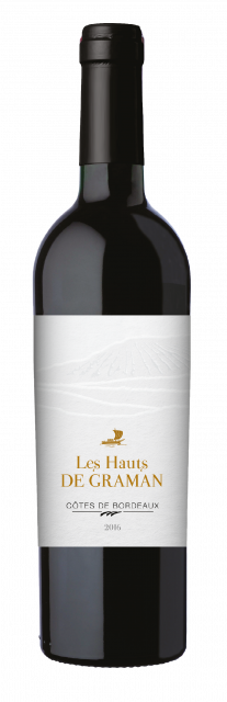  Les Hauts de Graman, AOC Côtes de Bordeaux, Rouge, 2022