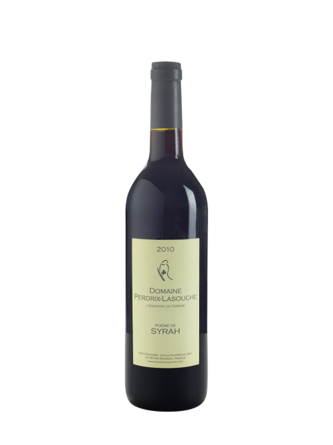 Domaine Perdrix Lasouche, Poème de Syrah, IGP Duché d'Uzès, Rouge, 2010
