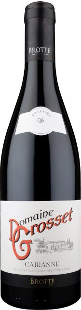 BROTTE, Domaines et Château, Domaine Grosset, AOC Cairanne, Rouge, 2023
