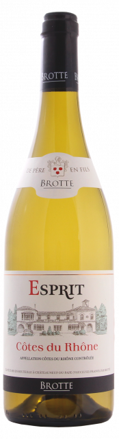 BROTTE, Essentiels, Esprit, AOC Côtes du Rhône, Blanc, 2023