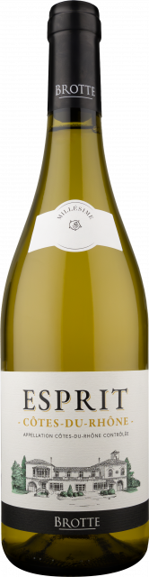 BROTTE, Essentiels, ESPRIT, AOC Côtes du Rhône, Blanc, 2024