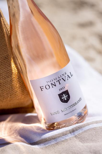 Domaine Fontval IGP Méditerranée Rosé 2021 3