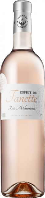 Esprit de Fanette - IGP Méditerranée Rosé Organic