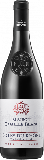Maison Camille Blanc - AOP Côtes du Rhône Rouge 2025