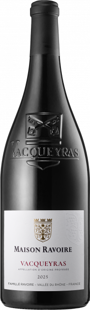 Famille Ravoire, Maison Ravoire, AOC Vacqueyras, Rouge, 2025