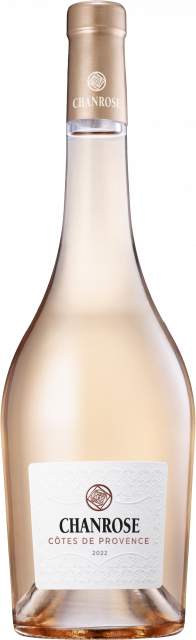 Montage bouteille Chanrose AOP Côtes de Provence rosé 2022