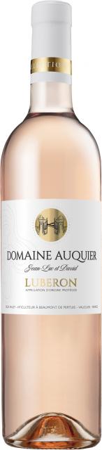 Montage bouteille Domaine Auquier AOP Luberon rosé