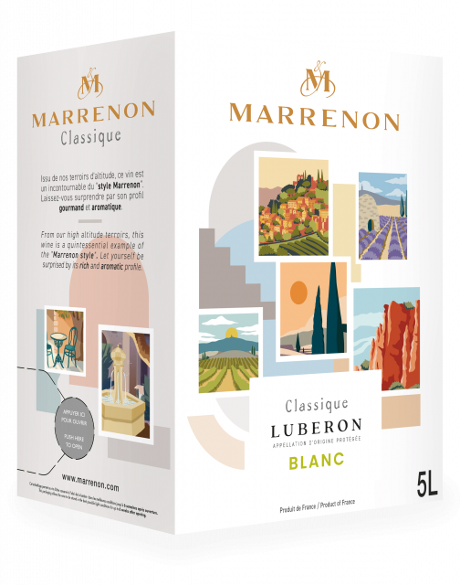 Classique, AOP Luberon, Blanc, 5L