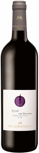 MARRENON, Les Cépages, Les Grains | Syrah 2022