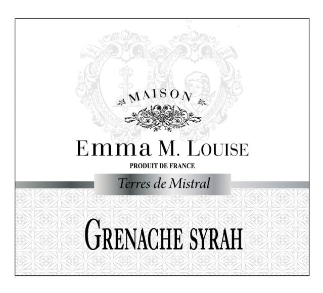 Emma M. Louise Terres de Mistral IGP Grenache & Syrah