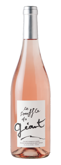 Les vins Souffle du Géant, Réserve de Biosphère du Mont Ventoux, AOC Ventoux, Rosé, 2021