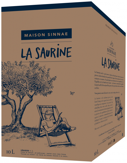 Supplementary range, La Saurine, 5L , IGP Gard, Blanc