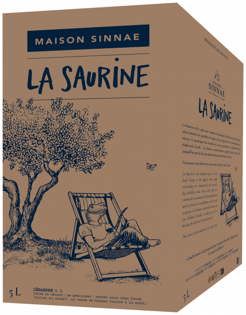 La Saurine, 5L , IGP Gard, Blanc