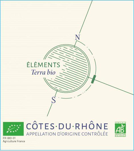 E Eléments Terra BIO CDR Rouge NM 75cl