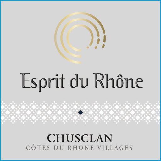 E Esprit du Rhône CHUSCLAN Rouge Rosé NM 75cl