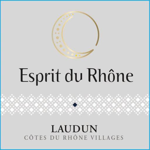 E Esprit du Rhône LAUDUN Rouge Blanc NM 75cl